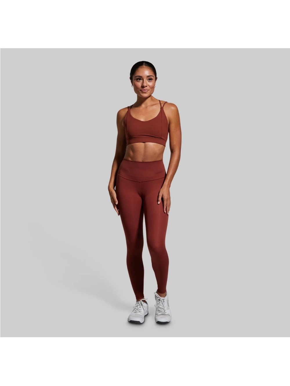 BORN PRIMITIVE Your Go To Leggings 2.0 Brick Red Size S
